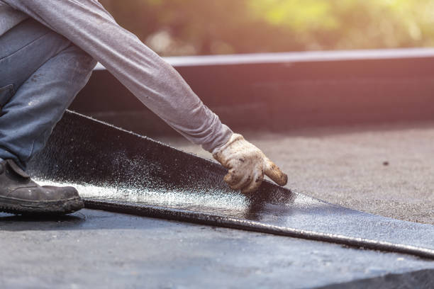 Professional Foundation Crack Repair technician working in Shortsville, NY